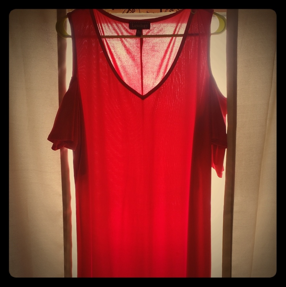 Red dress